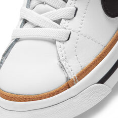 Nike Court Legacy Toddlers Shoes White/Black US 10, White/Black, rebel_hi-res