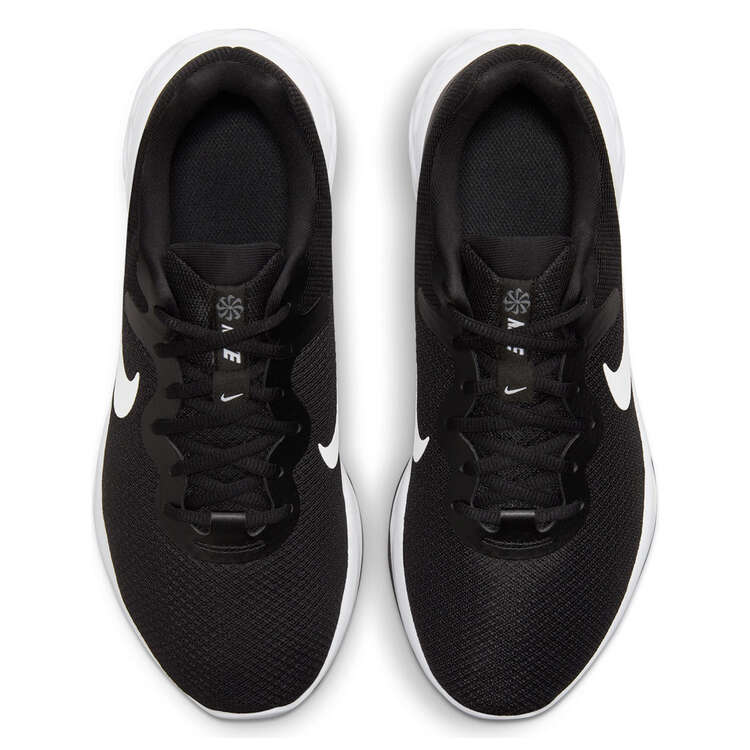 Nike Revolution 6 Next Nature 4E Mens Running Shoes Black/White US 8, Black/White, rebel_hi-res