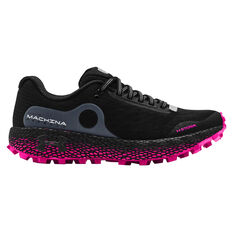 Under Armour HOVR Machina Off Road Womens Trail Running Shoes Black/Pink US 6, Black/Pink, rebel_hi-res
