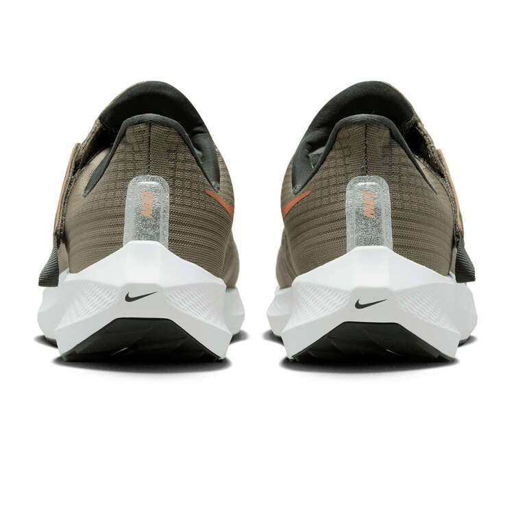 Nike Air Zoom Pegasus FlyEase Womens Running Shoes, Grey/Gold, rebel_hi-res