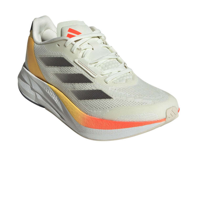 adidas Duramo Speed Womens Running Shoes, Tan/Red, rebel_hi-res