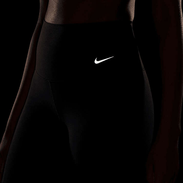 Nike Womens Zenvy Gentle Support High Waisted 7/8 Tights, Black, rebel_hi-res