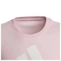 adidas Girls VF Essential Big Logo Sweatshirt, Pink/White, rebel_hi-res