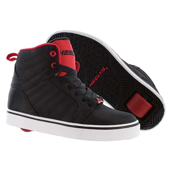 Heelys Uptown Boys Shoes Black / Red US 7 | Rebel Sport