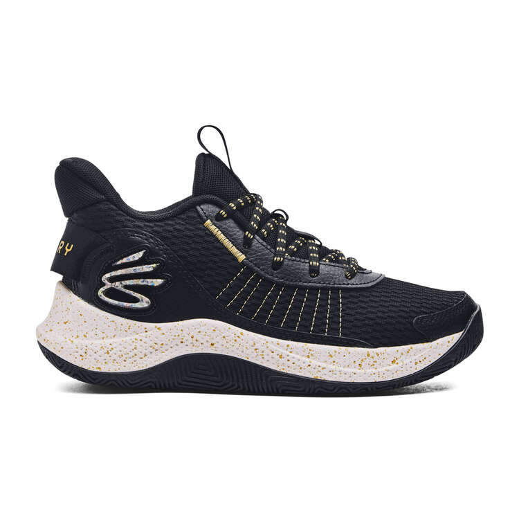 Under Armour Curry 3Z7 GS Basketball Shoes, Black, rebel_hi-res