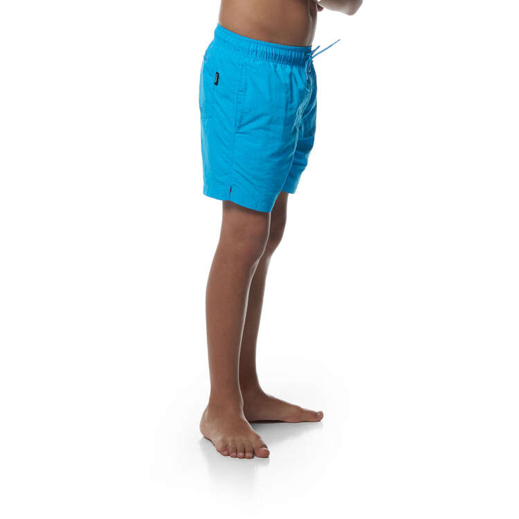 Tahwalhi Youth Solid Pool Shorts, Blue, rebel_hi-res