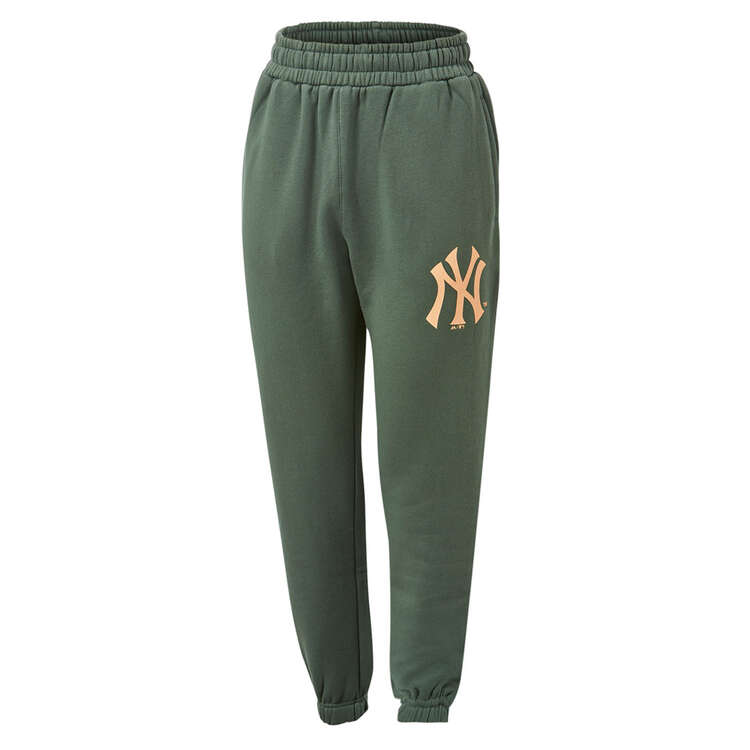 Majestic Womens New York Yankees Joggers Green S, Green, rebel_hi-res
