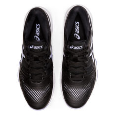 Asics GEL Netburner 20 D Womens Netball Shoes, Black, rebel_hi-res