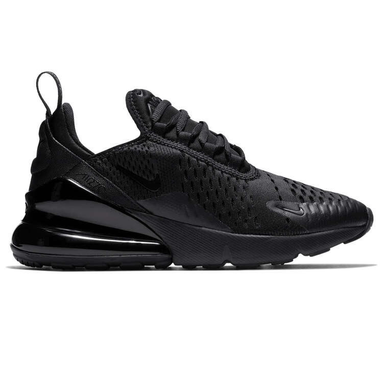 Nike Air Max 270 GS Kids Casual Shoes Black US 4, Black, rebel_hi-res