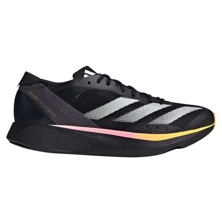 adidas Adizero Takumi Sen 10 Mens Running Shoes, Black/Silver, rebel_hi-res