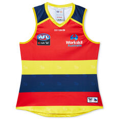 Adelaide Crows 2022 Womens AFLW Guernsey Navy/Red S, Navy/Red, rebel_hi-res