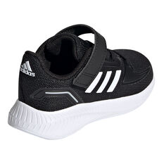 adidas Runfalcon 2.0 Toddlers Shoes, Black/White, rebel_hi-res