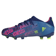 adidas X Speedflow Messi .3 Kids Football Boots Blue US 11, Blue, rebel_hi-res