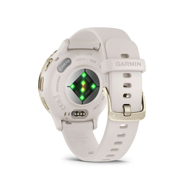 Garmin Venu 3S Smartwatch - Ivory/Soft Gold, , rebel_hi-res