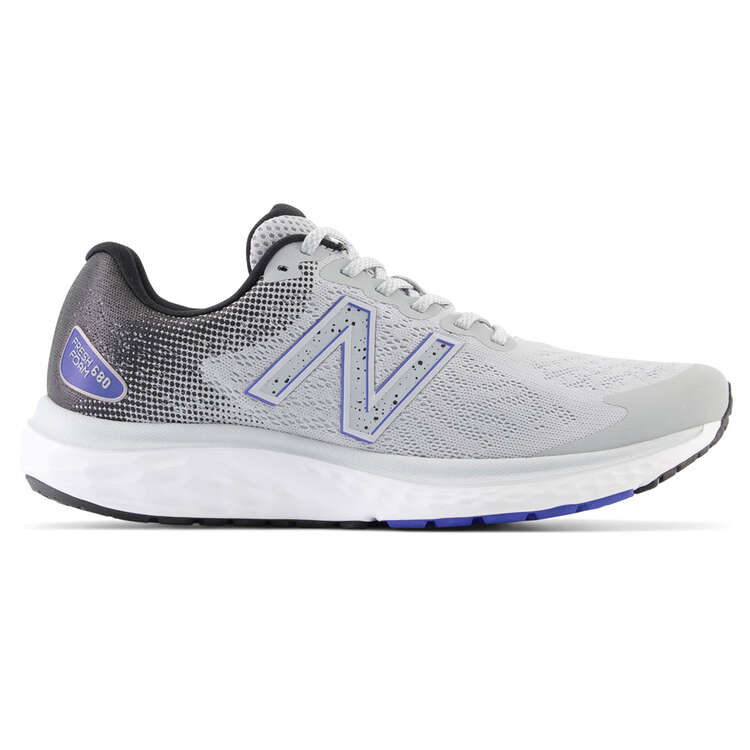 New Balance 680 V7 2E Mens Running Shoes Grey/Blue US 7, Grey/Blue, rebel_hi-res