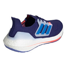 adidas Ultraboost 22 Mens Running Shoes, Navy/Blue, rebel_hi-res