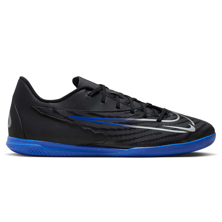 Nike Phantom GX Club Indoor Soccer Shoes Black/Silver US Mens 4 / Womens 5.5, Black/Silver, rebel_hi-res