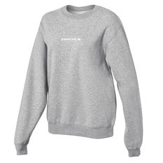 Running Bare Womens Legacy Crew Sweater Grey XS, Grey, rebel_hi-res
