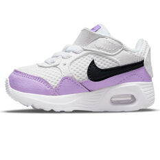 Nike Air Max SC Toddlers Shoes White/Purple US 2, White/Purple, rebel_hi-res