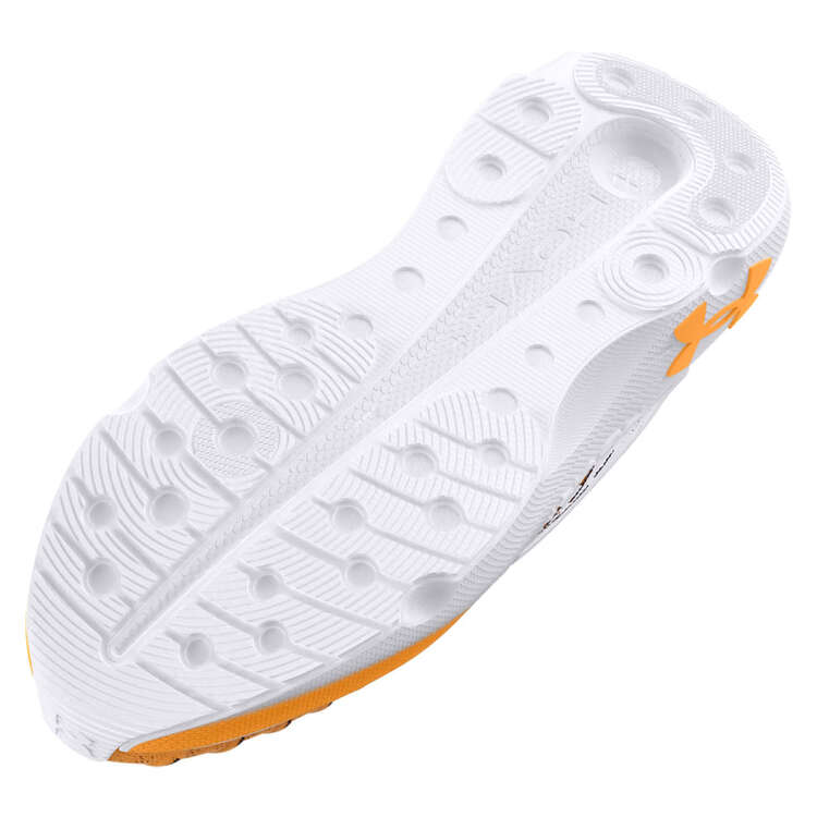Under Armour Infinite Elite Mens Running Shoes, White/Orange, rebel_hi-res