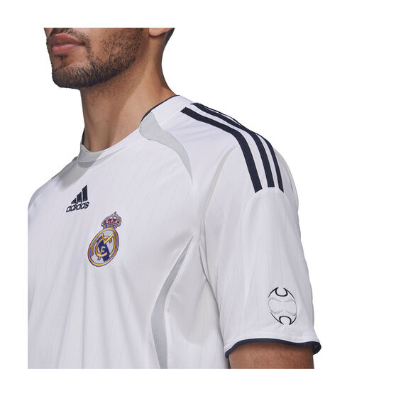 adidas Real Madrid Teamgeist Jersey, White, rebel_hi-res