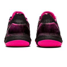 Asics Netburner Super FF Womens Netball Shoes, Black/Pink, rebel_hi-res