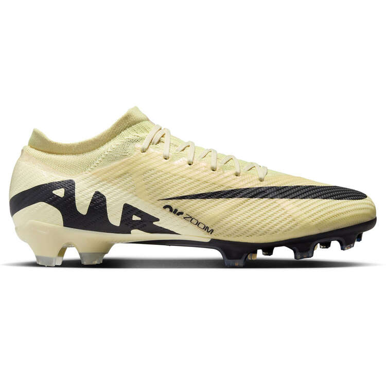 Nike Zoom Mercurial Vapor 15 Pro Football Boots Yellow/Black US Mens 7 / Womens 8.5, Yellow/Black, rebel_hi-res