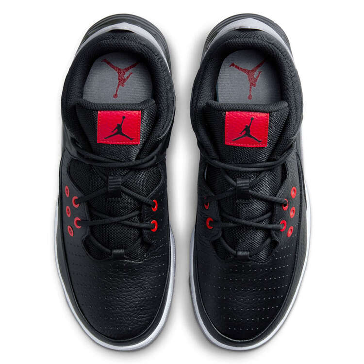 Jordan Max Aura 5 Basketball Shoes, Black/Red, rebel_hi-res