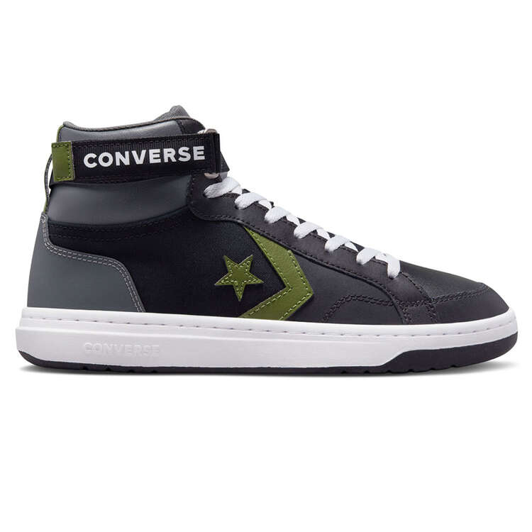 Converse Pro Blaze v2 Retro Sport Mens Casual Shoes Black/Olive US 7, Black/Olive, rebel_hi-res