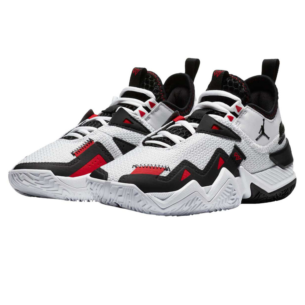 Nike Jordan Westbrook One Take Kids Basketball Shoes White/Black US 4