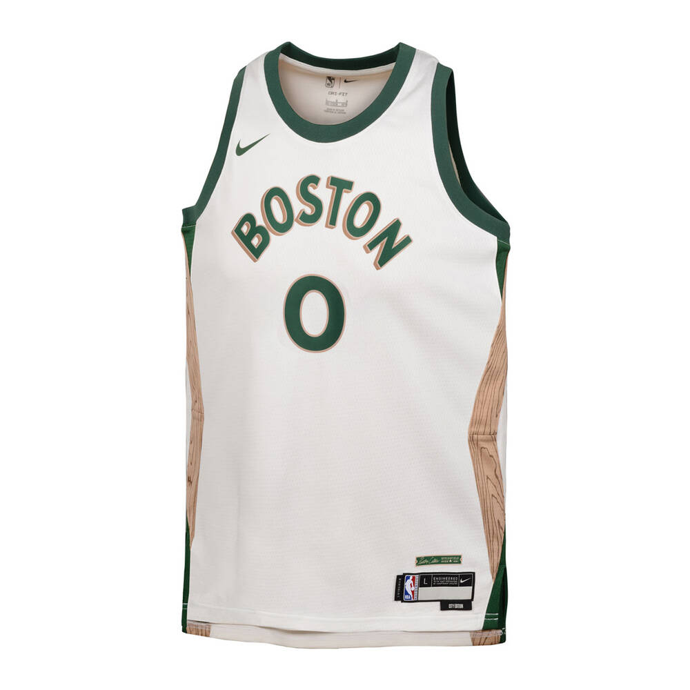 Nike Boston Celtics Jayson Tatum 2023/24 City Edition Kids Basketball ...