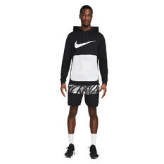 Nike Mens Dri-FIT Sport Clash Woven Training Shorts, Black, rebel_hi-res