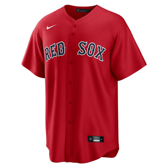 Boston Red Sox 2021 Mens Alternate Jersey, Red, rebel_hi-res