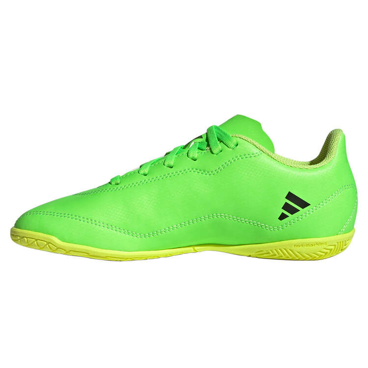 adidas X Speedportal .4 Kids Indoor Soccer Shoes Black/Green US 12, Black/Green, rebel_hi-res