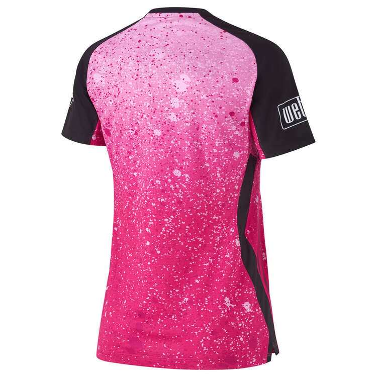 Nike Womens Sydney Sixers 2023/24 Replica WBBL Home Shirt Pink XS, Pink, rebel_hi-res
