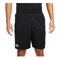 Nike Mens Sport Clash Training Shorts, Black, rebel_hi-res