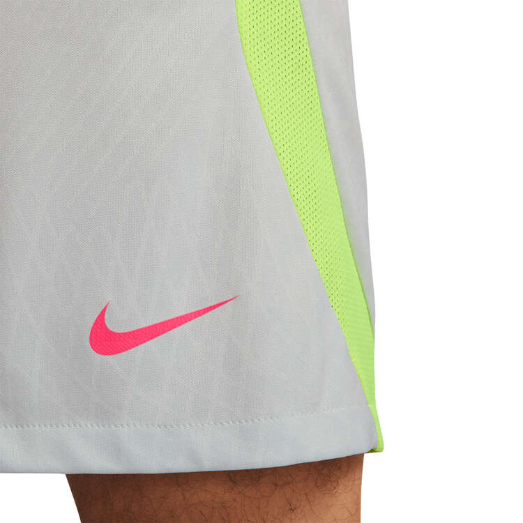 Nike Mens Dri-FIT Strike Football Shorts, Grey, rebel_hi-res