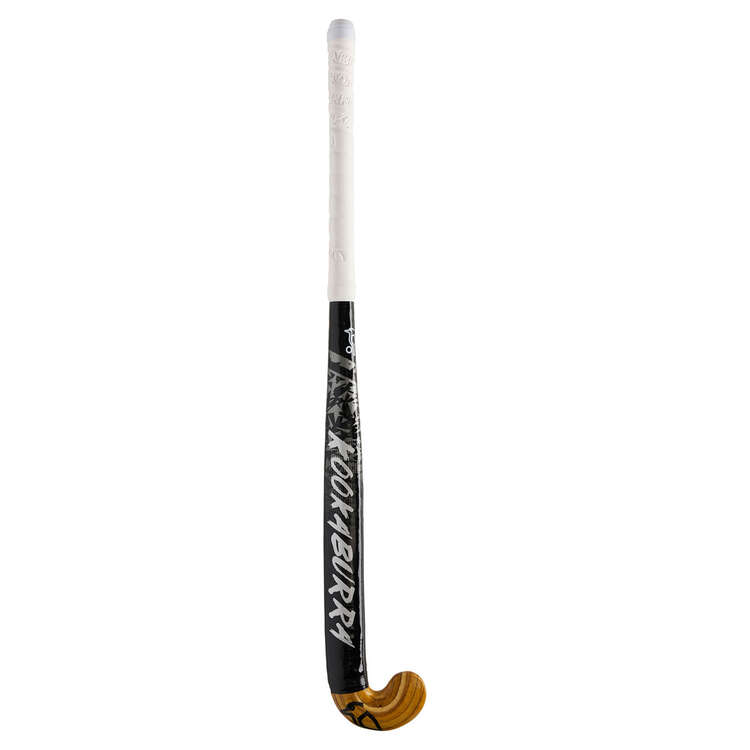 Kookaburra Phantom Jr Wood Hockey Stick Black/Silver 26, Black/Silver, rebel_hi-res