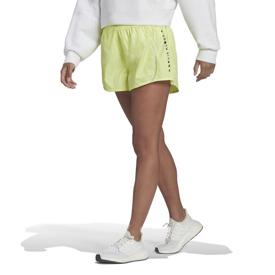 adidas Womens Karlie Kloss Shorts, Lime, rebel_hi-res
