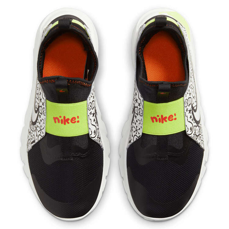 Nike Flex Runner 2 GS Kids Running Shoes Black/White US 7, Black/White, rebel_hi-res