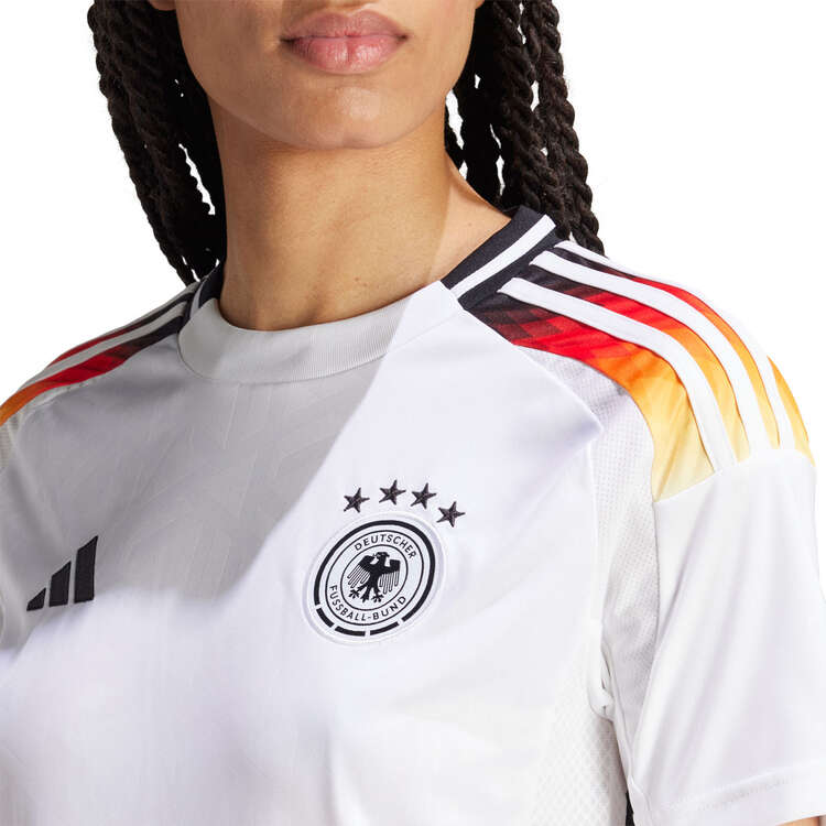 Germany 2024/25 Womens Home Jersey White S, White, rebel_hi-res
