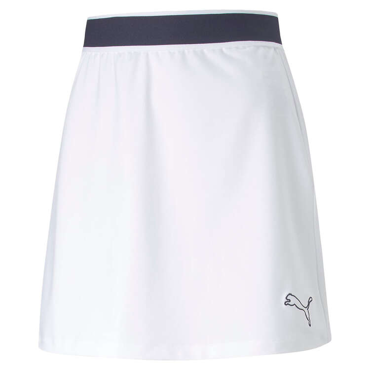 Puma Womens Off Court Polo Skirt White M, White, rebel_hi-res