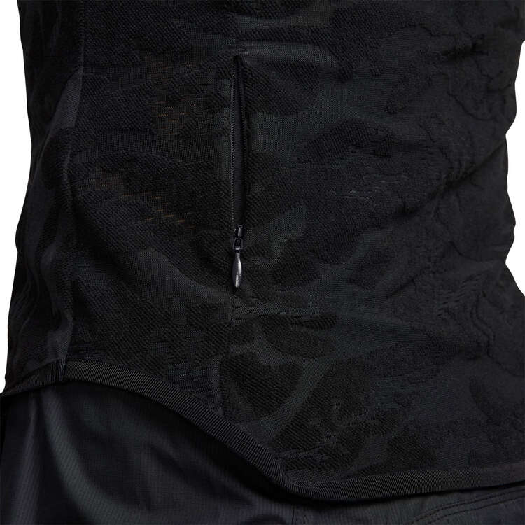 Nike Womens Trail Dri-FIT 1/4 Zip Mid Layer Top, Black, rebel_hi-res