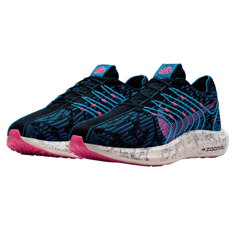 Nike Pegasus Turbo Next Nature Mens Running Shoes, Black/Pink, rebel_hi-res