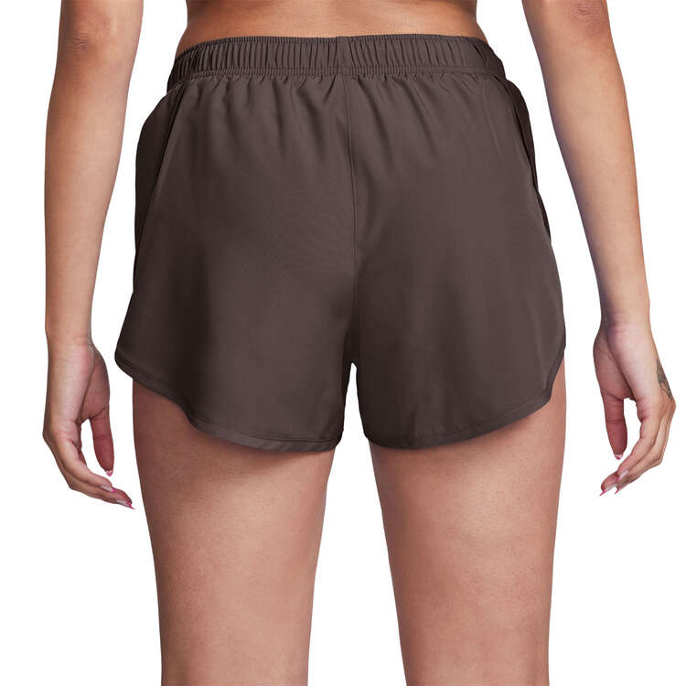 Nike One Womens Tempo Brief-Lined Shorts, Brown, rebel_hi-res