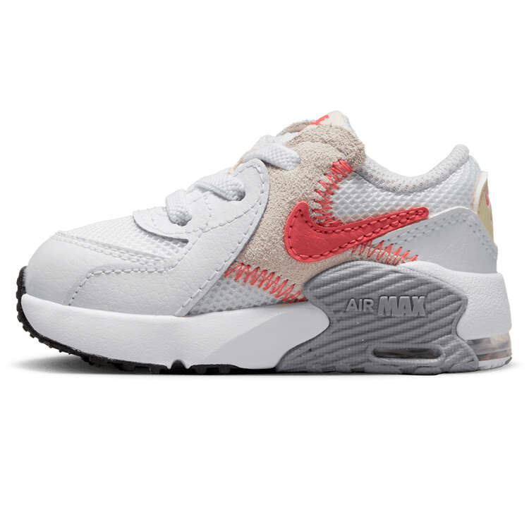 Nike Air Max Excee Toddlers Shoes White/Pink US 6, White/Pink, rebel_hi-res