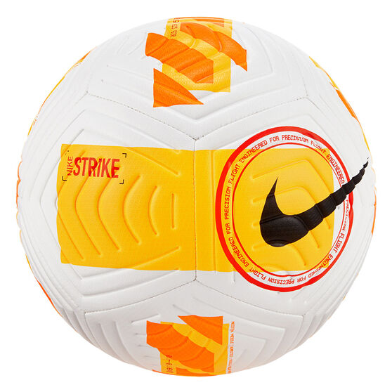 Nike Strike Soccer Ball, White, rebel_hi-res