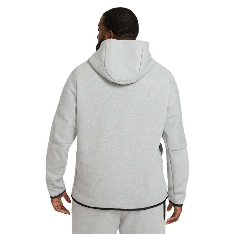 Nike Mens Sportswear Tech Fleece Full-Zip Hoodie Grey XXL, Grey, rebel_hi-res
