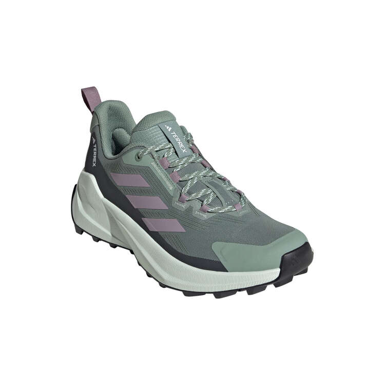 adidas Terrex Trailmaker 2.0 Womens Hiking Shoes, Green/Purple, rebel_hi-res