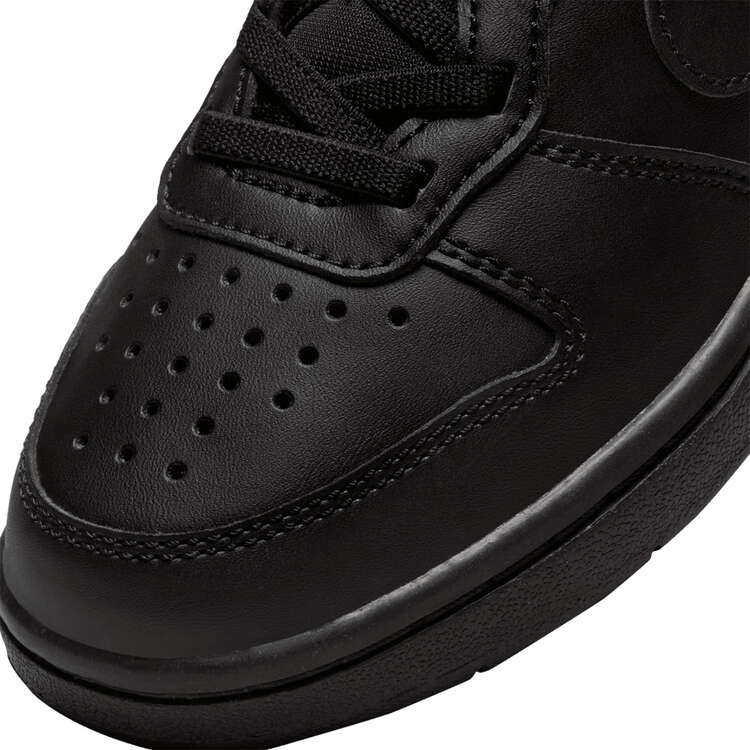 Nike Court Borough Low Recraft PS Kids Casual Shoes, Black, rebel_hi-res